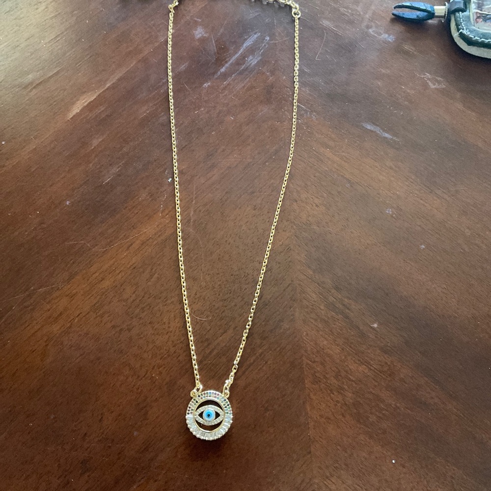 Stainless steel gold necklace